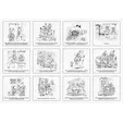 Triumph® Press-N-Stick Cowboy Calendar — view 2