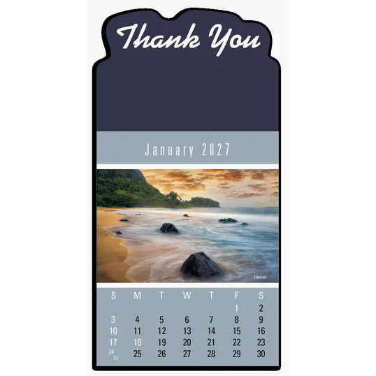 Triumph® Press-N-Stick Scenic Calendar — view 2