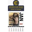 Triumph® Press-N-Stick Male Call Calendar, 13-Month — view 2