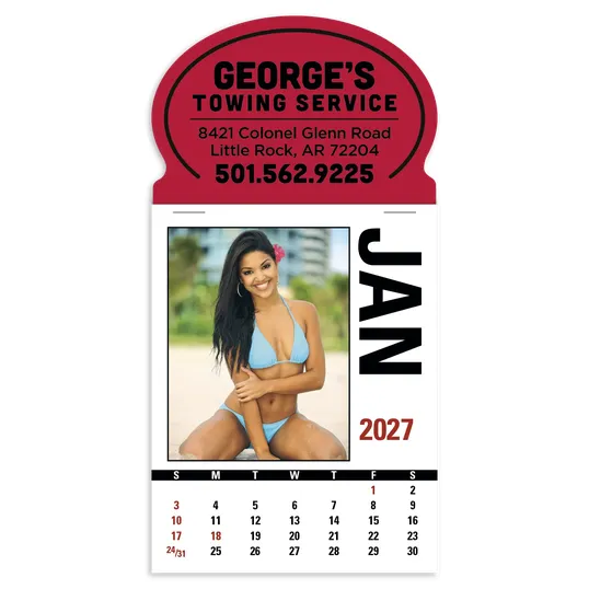 Triumph® Press-N-Stick Sunshine Girls Calendar, 13-Month — view 2