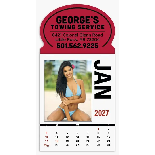 Triumph® Press-N-Stick Sunshine Girls Calendar, 13-Month — view 5