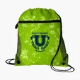 Good Value™ Distressed Printed Mesh Pocket Drawcord Bag — view 2
