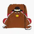 Holiday Sport Pack Drawstring Bag, 210D Polyester — view 6