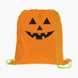 Holiday Sport Pack Drawstring Bag, 210D Polyester — view 2