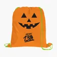 Holiday Sport Pack Drawstring Bag, 210D Polyester — view 7
