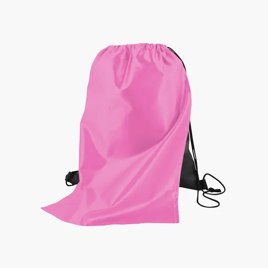 Super Hero Sport Pack Drawstring Bag with Satin Cape — view 2