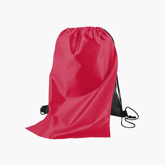 Super Hero Sport Pack Drawstring Bag with Satin Cape — view 3