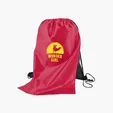 Super Hero Sport Pack Drawstring Bag with Satin Cape — view 13