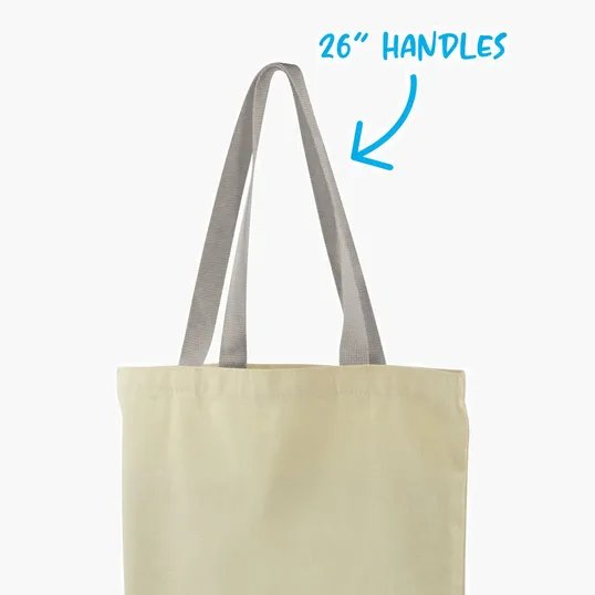 Made-to-Order Flat Cotton Tote — view 15