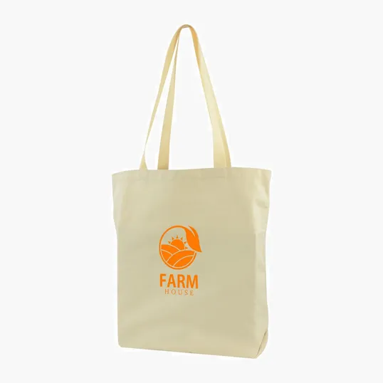 Made-to-Order Gusseted Cotton Tote — view 31
