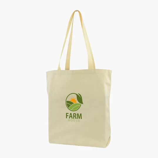 Made-to-Order Gusseted Cotton Tote — view 32