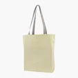 Made-to-Order Gusseted Cotton Tote — view 15