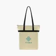 Made-to-Order Zippered Cotton Tote — view 32