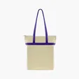 Made-to-Order Zippered Cotton Tote — view 8