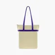 Made-to-Order Zippered Cotton Tote — view 7