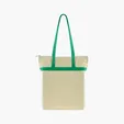 Made-to-Order Zippered Cotton Tote — view 19