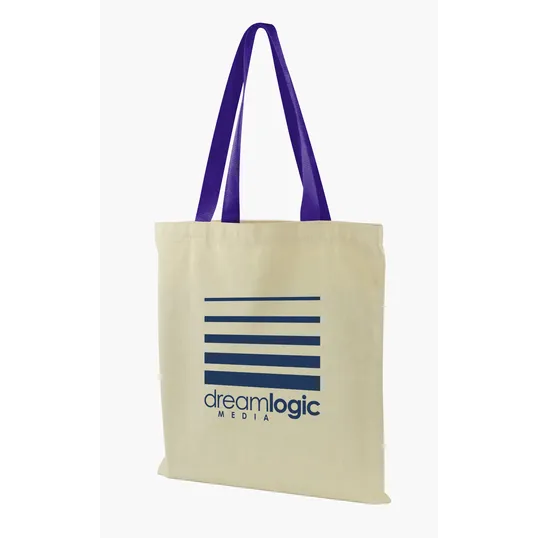 Made-to-Order Flat Cotton Tote with All-Over Print — view 17