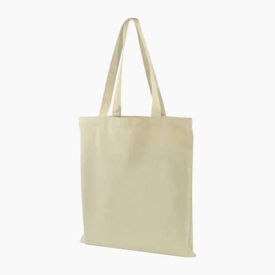 Made-to-Order Flat Cotton Tote with All-Over Print — view 12