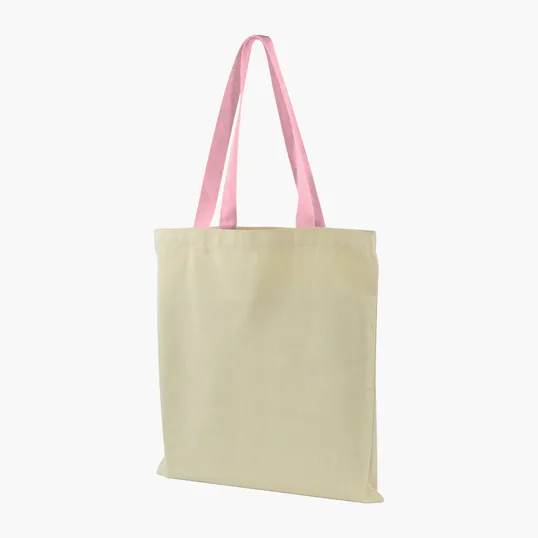 Made-to-Order Flat Cotton Tote with All-Over Print — view 2
