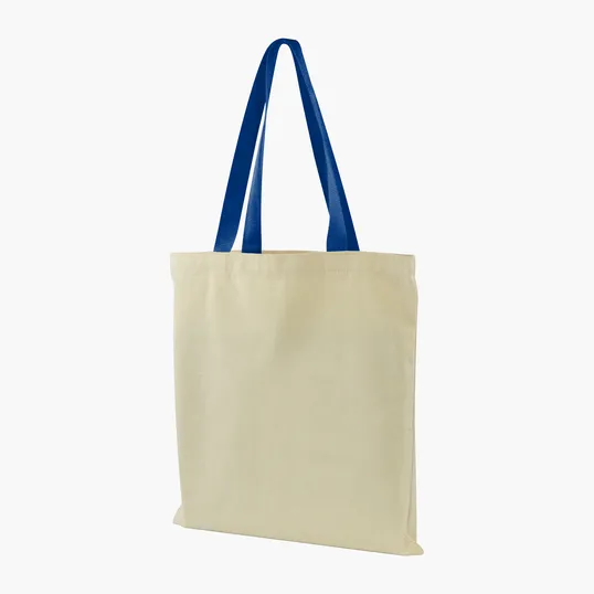 Made-to-Order Flat Cotton Tote with All-Over Print — view 5