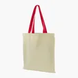 Made-to-Order Flat Cotton Tote with All-Over Print — view 4