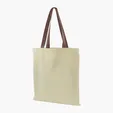 Made-to-Order Flat Cotton Tote with All-Over Print — view 7