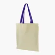 Made-to-Order Flat Cotton Tote with All-Over Print — view 3
