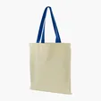 Made-to-Order Flat Cotton Tote with All-Over Print — view 5