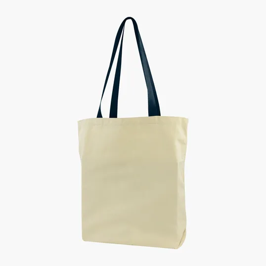 Gusseted Cotton Tote with All-Over Print — view 16