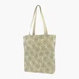 Gusseted Cotton Tote with All-Over Print — view 41