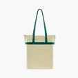 Zippered Cotton Tote with All-Over Print — view 10