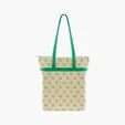 Zippered Cotton Tote with All-Over Print — view 34