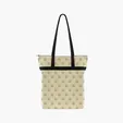 Zippered Cotton Tote with All-Over Print — view 16