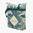 Zippered Cotton Tote with All-Over Print — view 15