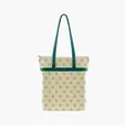Zippered Cotton Tote with All-Over Print — view 35