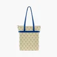Zippered Cotton Tote with All-Over Print — view 25