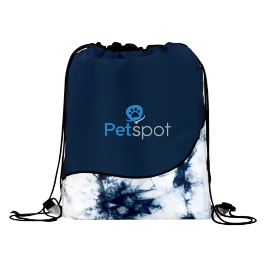 Tie Dye Drawstring Sport Pack, 13.5 x 16 in. — view 6