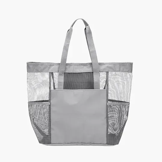 Large Mesh Tote with Front and Side Pockets — view 5
