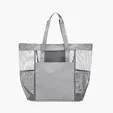 Large Mesh Tote with Front and Side Pockets — view 5