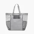 Large Mesh Tote with Front and Side Pockets — view 6