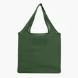Foldable Cotton Tote Bag with Sewn-In Pocket, 4 oz. — view 2