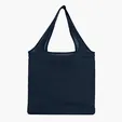 Foldable Cotton Tote Bag with Sewn-In Pocket, 4 oz. — view 6