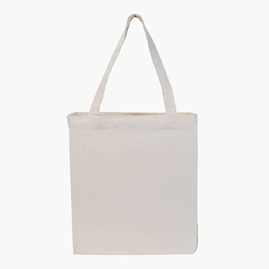 Patriotic Gusseted Cotton Canvas Tote with 22" Self Handles — view 2
