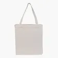 Patriotic Gusseted Cotton Canvas Tote with 22" Self Handles — view 2