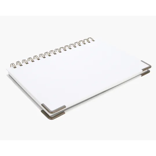 Good Value™ Woven Paper Hardback Notebook With Metal Accents — view 6