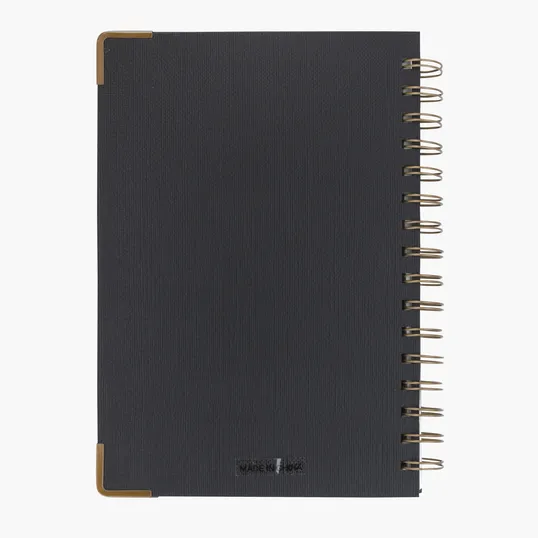 Good Value™ Woven Paper Hardback Notebook With Metal Accents — view 4