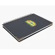 Good Value™ Woven Paper Hardback Notebook With Metal Accents — view 10