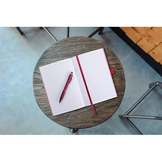 Good Value™ Color Edge Journal with Metallic Stylus Pen — view 45
