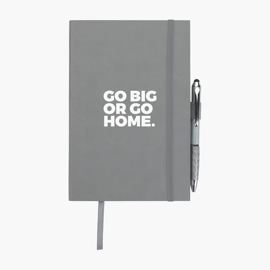Good Value™ Color Edge Journal with Metallic Stylus Pen — view 40