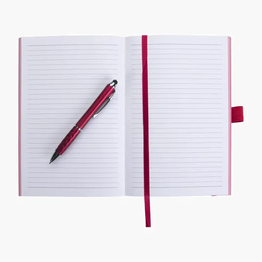 Good Value™ Color Edge Journal with Metallic Stylus Pen